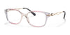 Coach HC6172F Eyeglasses | Size 54 / Gradient Transparent Violet №5641