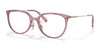 Coach HC6175D Eyeglasses | Size 53 / Transparent Pink №5556