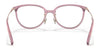 Coach HC6175D Eyeglasses | Size 53 / Transparent Pink №5556