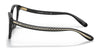 Coach HC6177F Eyeglasses | Size 55 / Transparent Blue Ombre №5655