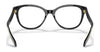 Coach HC6177F Eyeglasses | Size 55 / Transparent Blue Ombre №5655