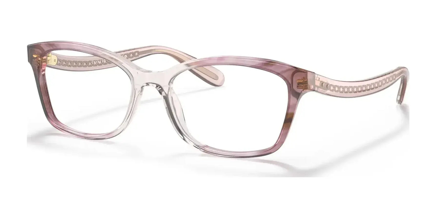Coach HC6181 Eyeglasses Transparent Pink Ombre Coach HC6181 Eyeglasses Transparent Pink Ombre