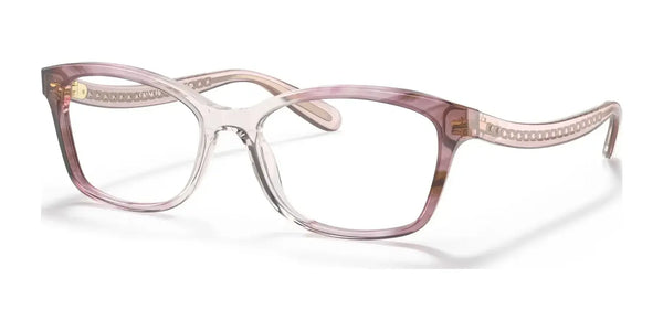Coach HC6181 Eyeglasses | Size 54 / Transparent Pink Ombre №5656
