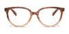 Coach HC6182 Eyeglasses | Size 52 / Peach Tortoise Gradient №5652