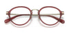 Coach HC6183D Eyeglasses | Size 50 / Transparent Wine №5664