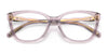 Coach HC6186 Eyeglasses | Size 53 / Transparent Blush №5680