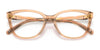 Coach HC6186 Eyeglasses | Size 53 / Transparent Blush №5680