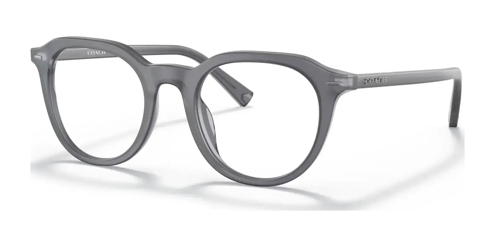 Coach HC6189U Eyeglasses Matte Transparent Dark Grey Coach HC6189U Eyeglasses Matte Transparent Dark Grey