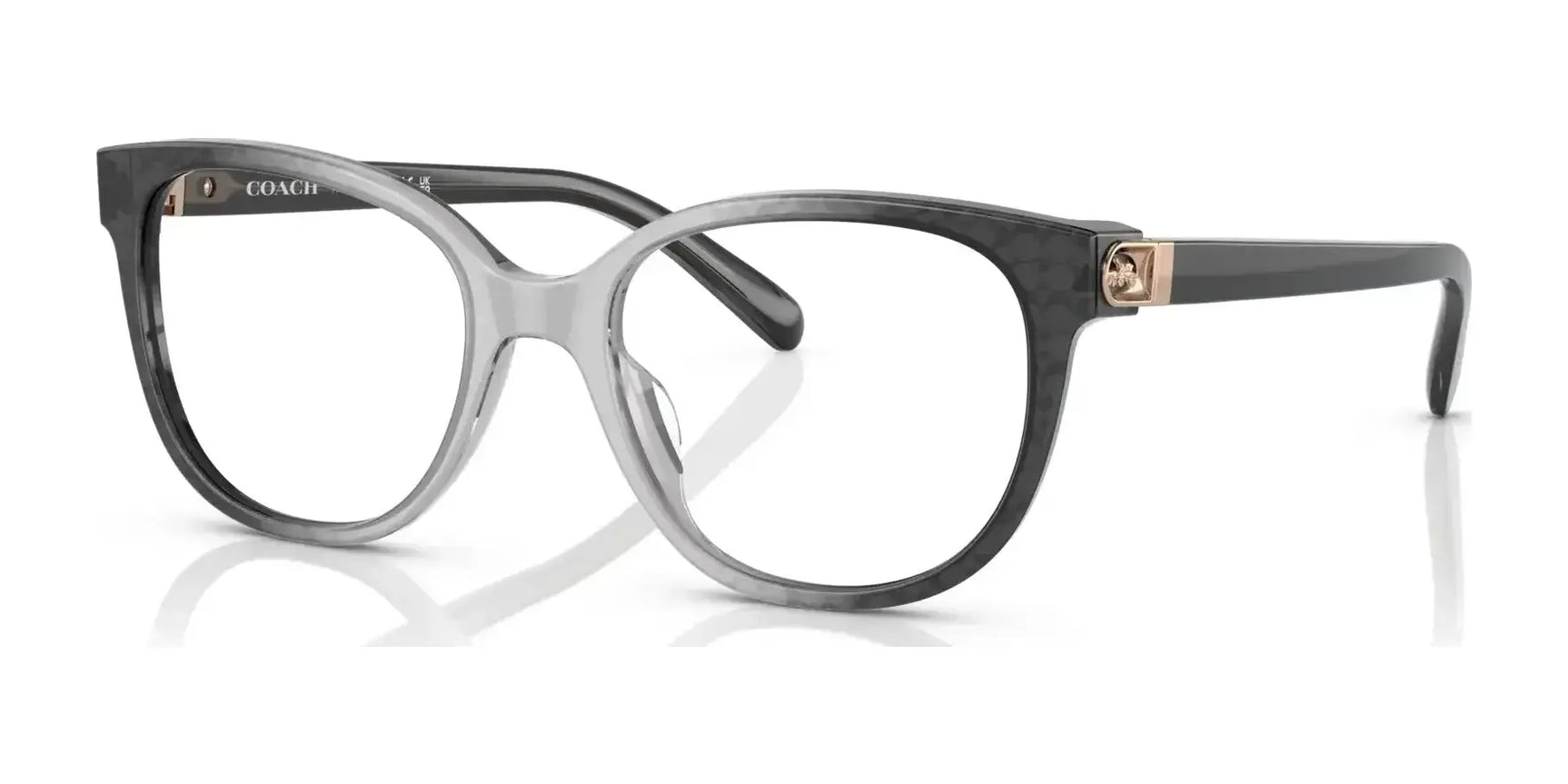 Coach HC6194U Eyeglasses Grey Gradient Signature C Coach HC6194U Eyeglasses Grey Gradient Signature C