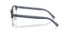 Coach HC6198 Eyeglasses / Transparent Dark Navy Shiny Silver №5707 / Size 55
