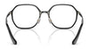 Coach HC6204D Eyeglasses | Size 56 / Shiny Black №5002SB / Clear + Blue Light + Etc (0N 87.1%)