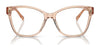 Coach HC6207U Eyeglasses / Transparent Brown №5561 / Size 50