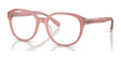 Coach HC6209F Eyeglasses Milky Pink / Transparent Pink Coach HC6209F Eyeglasses Milky Pink / Transparent Pink