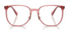 Coach HC6215D Eyeglasses | Size 56 / Transparent Berry №5800