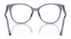 Coach HC6218U Eyeglasses | Size 54 / Transparent Violet №5568