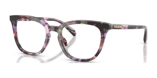 Coach HC6222U Eyeglasses / Amethyst Pearl Tortoise №5843 / Size 51