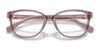 Coach HC6224U Eyeglasses | Size 53 / Black/Transparent Blush №5781