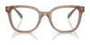 Coach HC6225U Eyeglasses | Size 52 / Transparent Brown/Grey №5779