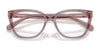 Coach HC6226F Eyeglasses | Size 56 / Black/Transparent Blush №5781