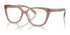 Coach HC6226U Eyeglasses | Size 54 / Transparent Brown/Grey №5779