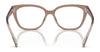 Coach HC6226U Eyeglasses | Size 54 / Transparent Brown/Grey №5779