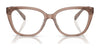 Coach HC6226U Eyeglasses | Size 54 / Transparent Brown/Grey №5779