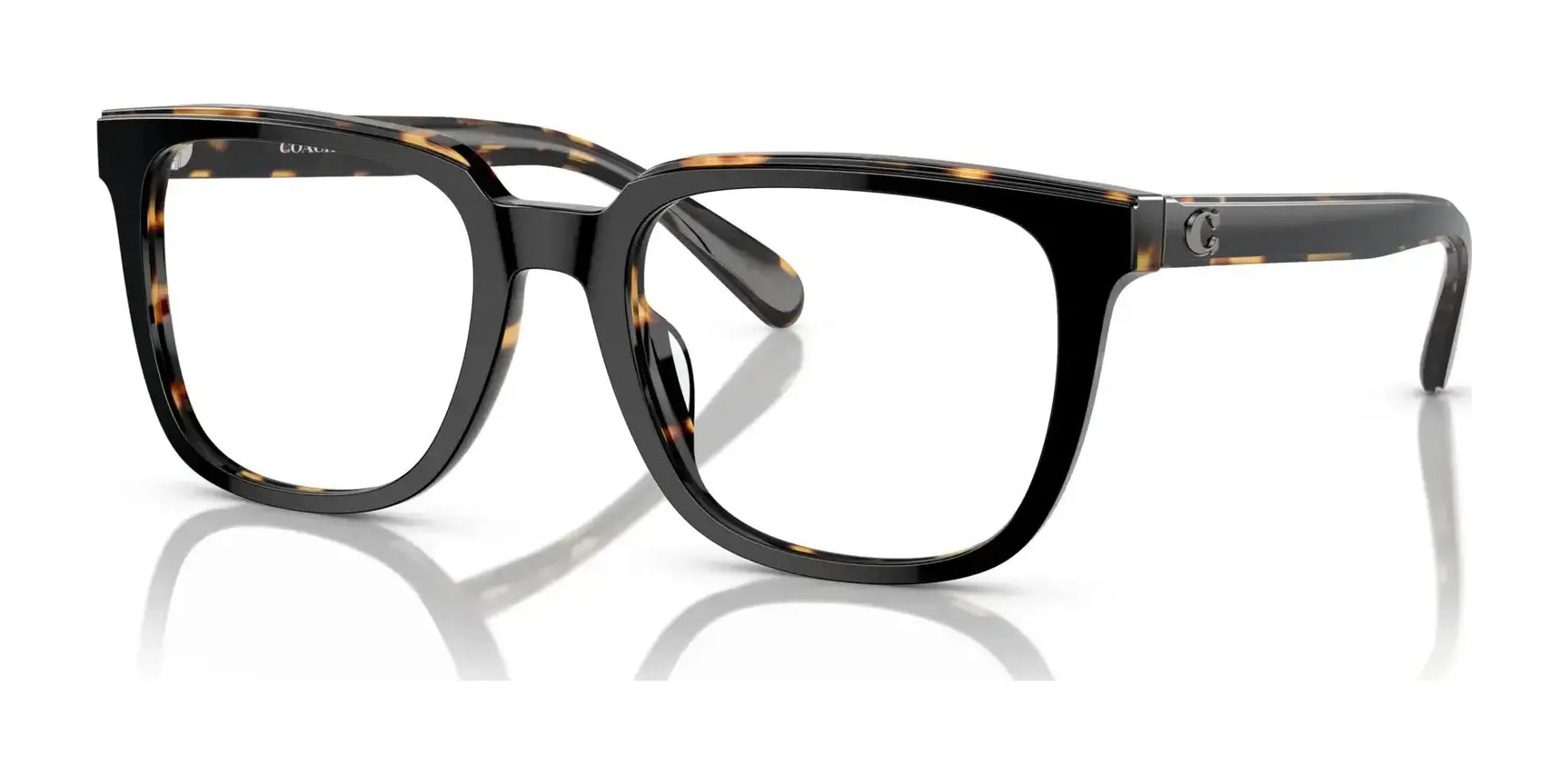 Coach HC6229U Eyeglasses Black / Dark Tortoise Coach HC6229U Eyeglasses Black / Dark Tortoise