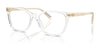 Coach HC6235U Eyeglasses | Size 53 / Transparent Clear №5111