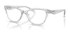 Coach HC6243U Eyeglasses / Transparent Dove №5614 / Size 49