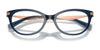 Coach HC6245U Eyeglasses | Size 53 / Transparent Blue №5846