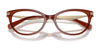 Coach HC6245U Eyeglasses | Size 53 / Transparent Blue №5846