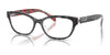 Coach HC6250U Eyeglasses / Black Tortoise/Pink Floral №5856 / Size 51