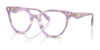 Coach HC6259U Eyeglasses | Size 51 / Purple Watercolor №5867