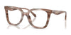 Coach HC6274U Eyeglasses | Size 52 / Striated Redwood/Maple №5901