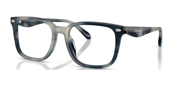 Coach HC6276U Eyeglasses | Size 54 / Striated Blue №5909