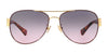 Coach L138 HC7059 Sunglasses | Size 58 / Gold / Gold Flash Gradient (2N 31.6%) №92496E