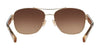 Coach L151 HC7064 Sunglasses | Size 56 / Light Gold / Brown Gradient (3N 13.6%) №926513