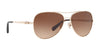 Coach L1648 HC7074 Sunglasses | Size 59 / Light Gold №931013 / Brown Gradient (3N 13.6%)
