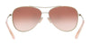 Coach L1013 HC7079 Sunglasses | Size 58 / Light Gold / Rose Gold Gradient Flash (2N 28.9%) №90056F