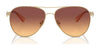 Coach C6178 HC7128 Sunglasses | Size 58 / Shiny Rose Gold / Brown Pink Gradient (2N 23.8%) №9331U8