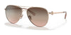 Coach C6178 HC7128 Sunglasses | Size 58 / Shiny Rose Gold / Brown Pink Gradient (2N 23.8%) №9331U8