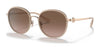 Coach C6179 HC7129 Sunglasses | Size 54 / Milky Pink / Brown Pink Gradient (3N 14.9%) №56465M