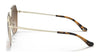 Coach C7998 HC7132 Sunglasses | Size 58 / Shiny Light Gold / Brown Gradient (3N 13.6%) №900574