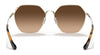 Coach C7998 HC7132 Sunglasses | Size 58 / Shiny Light Gold / Brown Gradient (3N 13.6%) №900574
