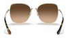 Coach C7997 HC7133 Sunglasses | Size 57 / Shiny Light Gold / Blue Yellow Gradient (2N 30%) №900579