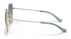 Coach C7997 HC7133 Sunglasses | Size 57 / Shiny Light Gold / Blue Yellow Gradient (2N 30%) №900579