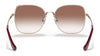 Coach C7997 HC7133 Sunglasses | Size 57 / Shiny Light Gold / Blue Yellow Gradient (2N 30%) №900579