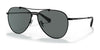Coach C8005 HC7136 Sunglasses | Size 60 / Satin Black №939381 / Dark Grey Solid (Polarized) (3P 10%)
