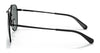 Coach C8005 HC7136 Sunglasses | Size 60 / Satin Black №939381 / Dark Grey Solid (Polarized) (3P 10%)