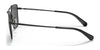 Coach C8004 HC7137 Sunglasses | Size 57 / Matte Black №900387 / Dark Grey Solid (3N 9.9%)